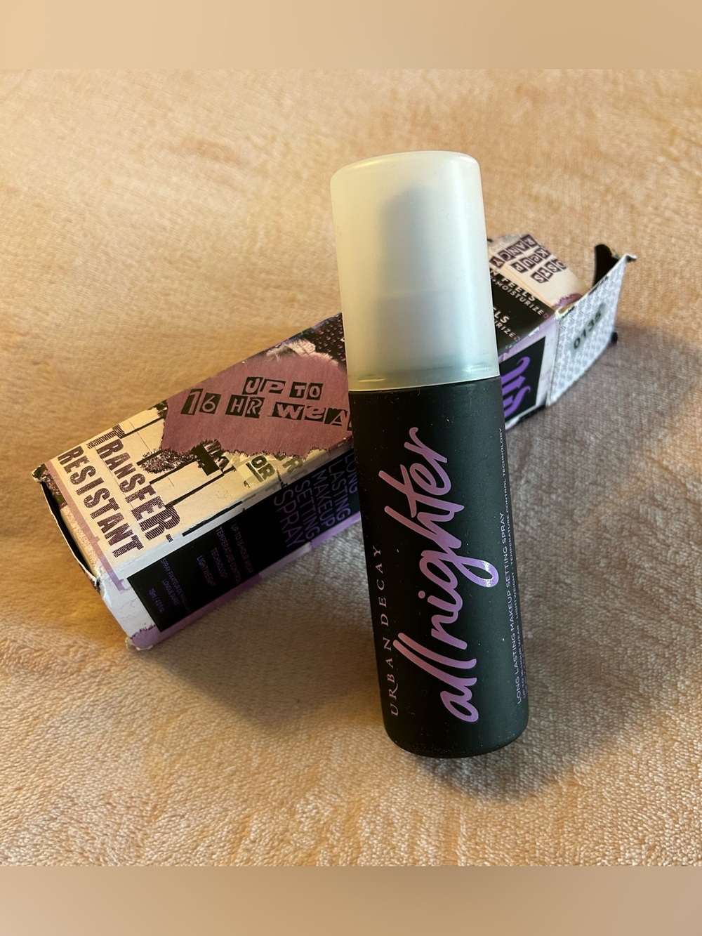 Urban Decay All-nighter Makeup Setting Spray 4oz lightweight transfer resistant